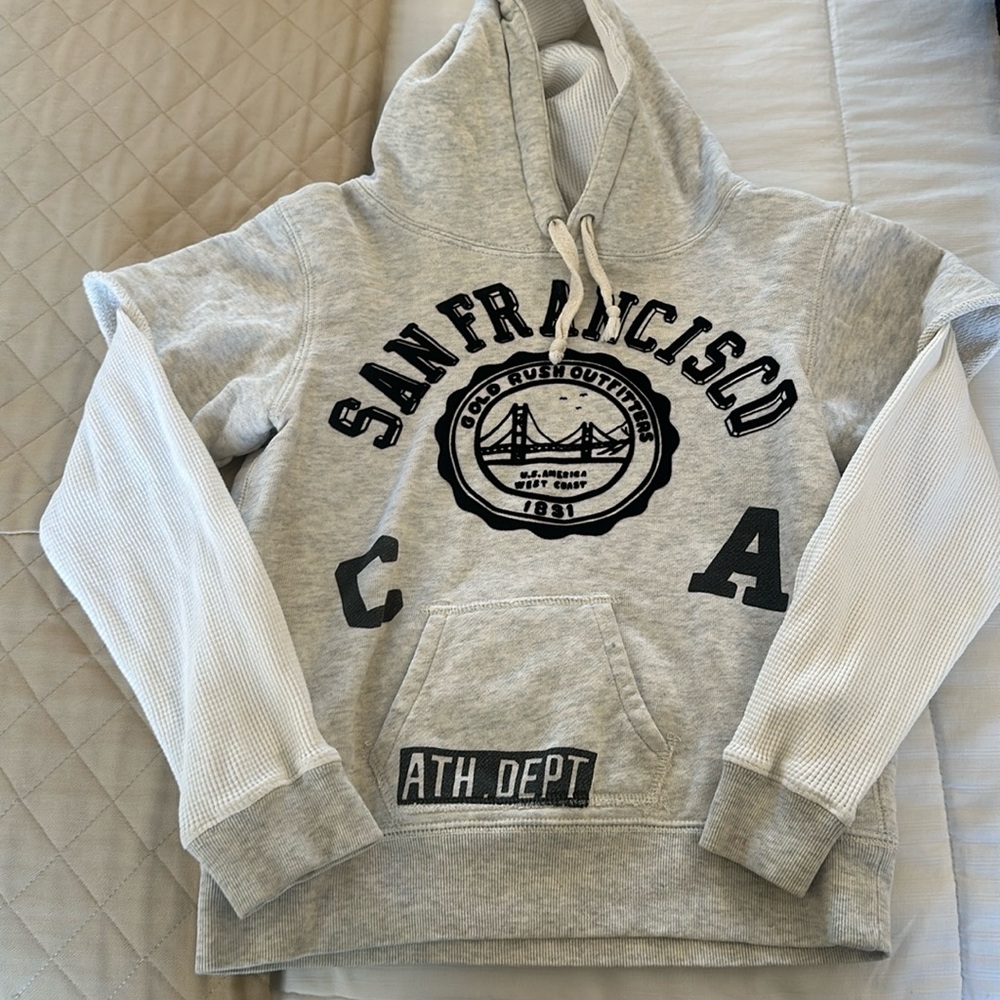 Boys, hooded sweatshirt by gold Rush